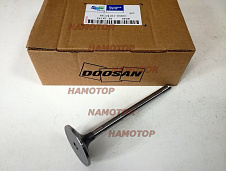 Клапан впускной DOOSAN DE08. D2848. DV15T. D1146. 65.04101-0026 / 65.04101-0037 / 65.04101-0041. (48.5-9-154mm)